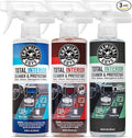 Chemical Guys Total Interior Sprayable Cleaner and Protectant Multi-Scent 3 Pack (Fresh Black Cherry &amp New Car) Safe for Cars Trucks SUVs Jeeps Motorcycles RVs &amp More (3) 16 fl oz Bott