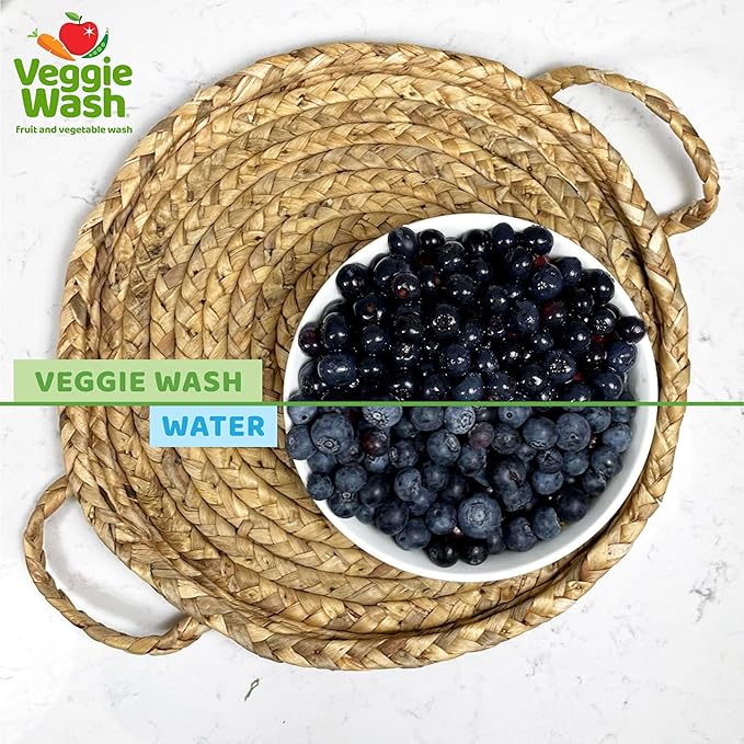 Veggie Wash Fruit &amp Vegetable Wash Produce Wash and Cleaner 16-Fluid Ounce CASE of 12 Packaging May Vary