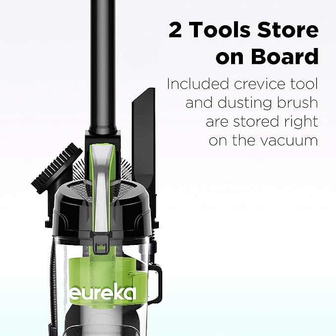 Eureka Airspeed Ultra-Lightweight Compact Bagless Upright Vacuum Cleaner NEU10AE4 Green
