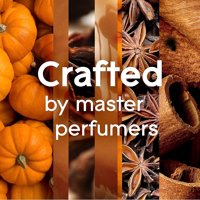 Glade Automatic Spray Refill Air Freshener for Home and Bathroom Pumpkin Spice Things Up 6.2 Oz 2 Count