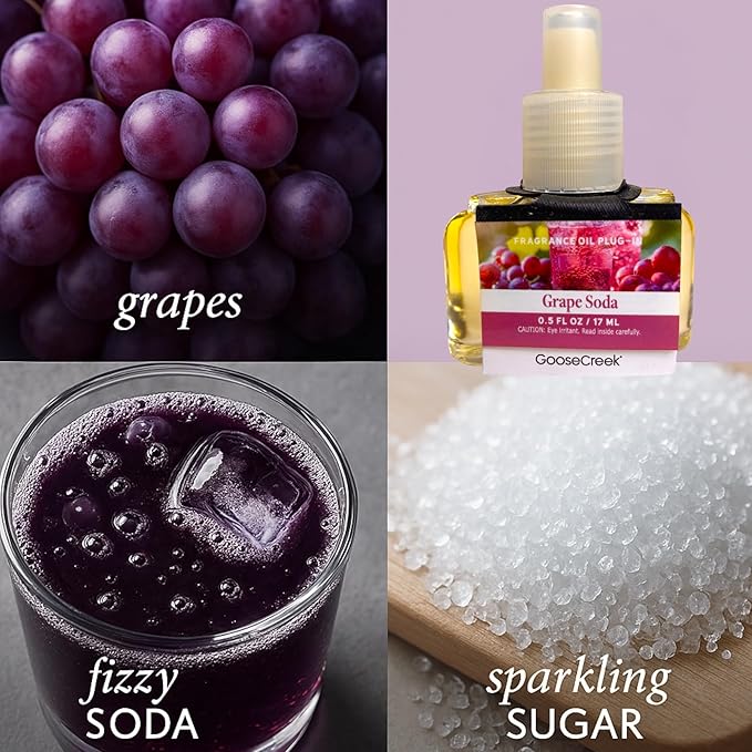 Grapes Fragrance Oil Plug-In Refill 0.5 FL OZ / 17 ML
