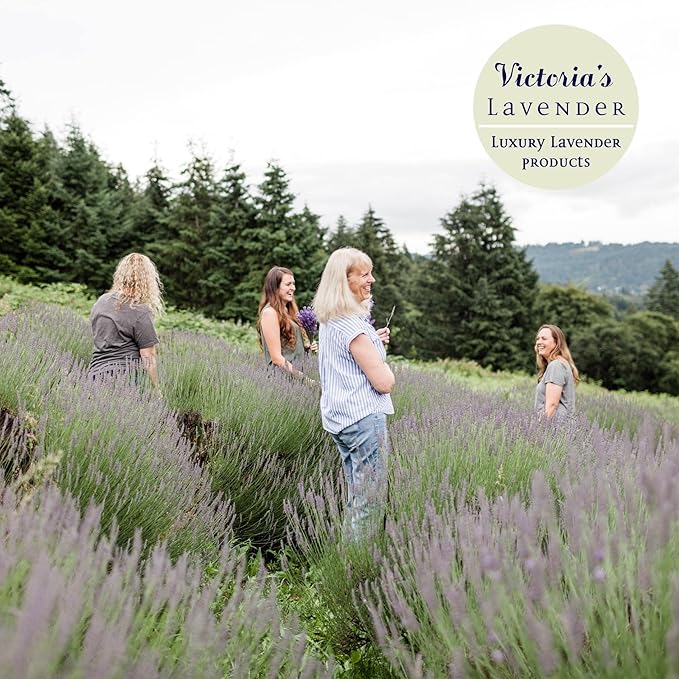 Victoria's Lavender Room Fragrance Spray - Natural Air Freshener &amp Odor Eliminator Essential Oil Scent for Home &amp Bathroom Aromatherapy Relaxation Ideal Holiday Gift Lavender &amp Fir - 2