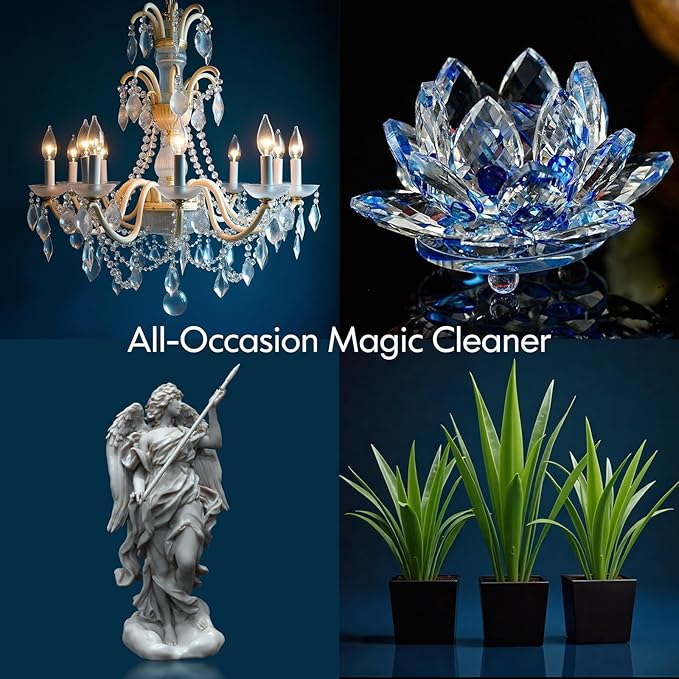 Elevate Your Home &amp Wine Experience Chandelier &amp Wine Glass Cleaner Bundle – Effortless Shine No-Wipe Luxury &amp Crystal-Clear Moments