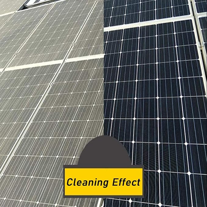 Window Cleaning Rod Hydro Brush with Squeegee Hydro-Cleaning with 20 M Hose Window Glass Cleaning Tool Solar Panel 10.8 M/36 Ft12M/39FT
