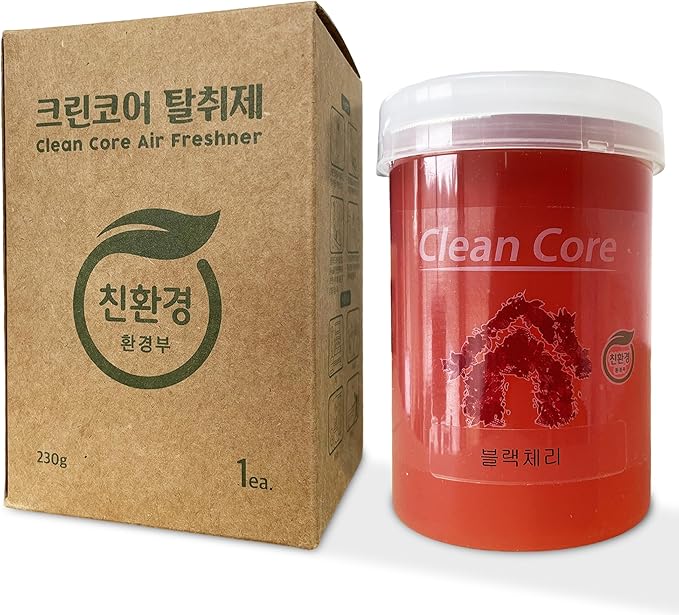 SEOLIN Air Freshener &amp Purifier Gel | Eliminates 99.9% Odors Eco-Friendly Last up to 30-45 Days | Ideal for Home Office Car &amp More | 5 Scents Available (230g) (Black Cherry)