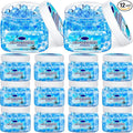 12 Pcs Gel Air Freshener Bulk Odor Gel Eliminator Beads 8 oz Long Lasting Air Freshener Beads Eliminates Odors in Home Bathrooms Cars Boats Rvs and Pet Areas(Sea Aroma)