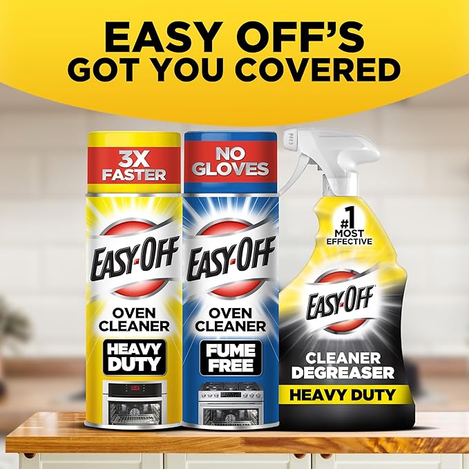 Easy-Off Heavy Duty Oven Cleaner Regular Scent 87 oz (6 Cans x 14.5 oz)