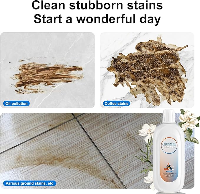 Floor Cleaning Solution Compatible With Tineco  Deep Cleans for Multiple Hard Floors Suitable With All Robot Vacuums with Mopping and Cordless Wet/Dry Vacuum Mop Cleaner (Fresh Ocean 2 Bottle)