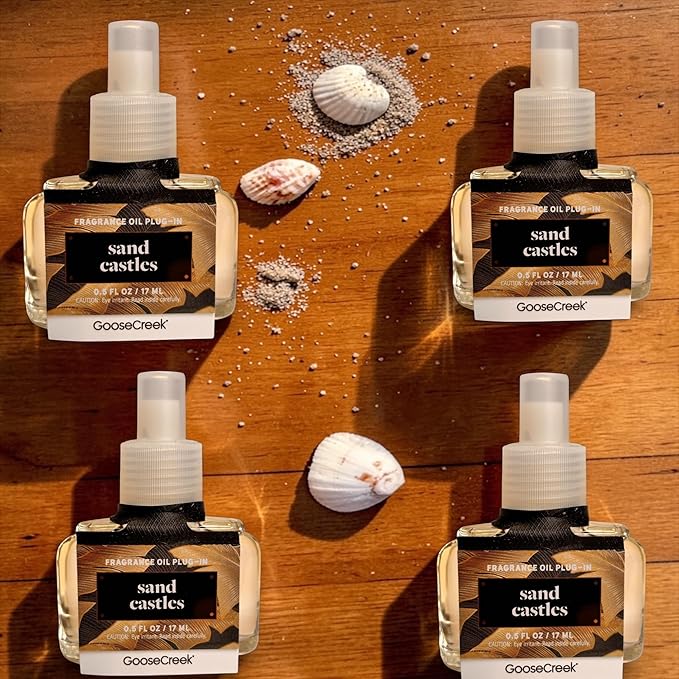 Sand Fragrance Oil Plug-In 0.5 FL OZ Orange Flower Tropical Coconut Ocean Shells