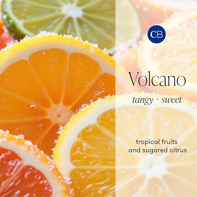 Capri Blue Diffuser Oil Refill - Premium Fragrance Oil - Use with Electric or Ultrasonic Diffusers for Home - Long Lasting Sugared Citrus Scent (Volcano 0.5 fl oz)