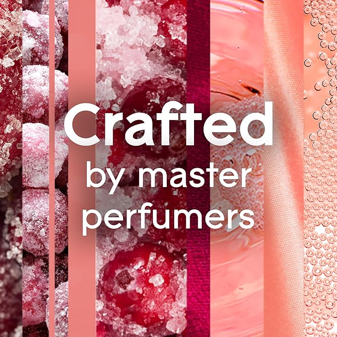 Glade PlugIns Refills Air Freshener Scented and Essential Oils for Home and Bathroom Crisp Cranberry Champagne 3.35 Fl Oz 5 Count