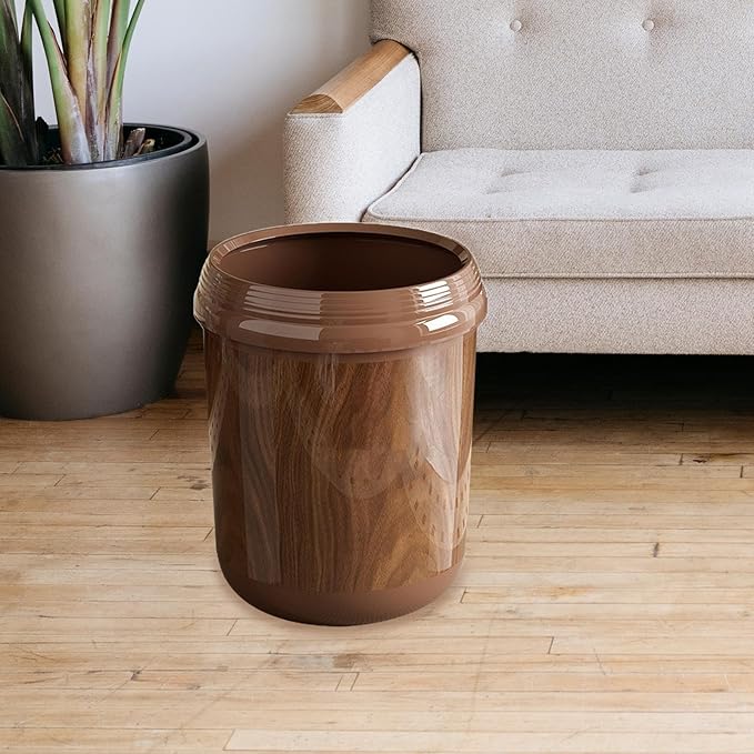 Yajuyi Trash Can Wastebasket Trash Bin Garbage Container for Bathroom Living Room S
