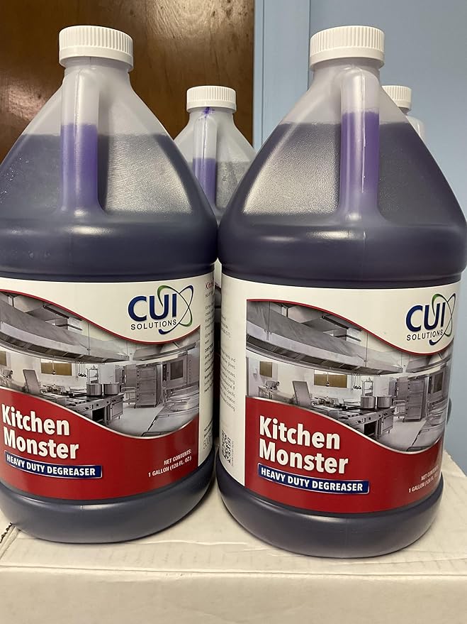 Capital Fresh Kitchen Monster Heavy Duty Concentrated Kitchen Degreaser One Gallon from CUI