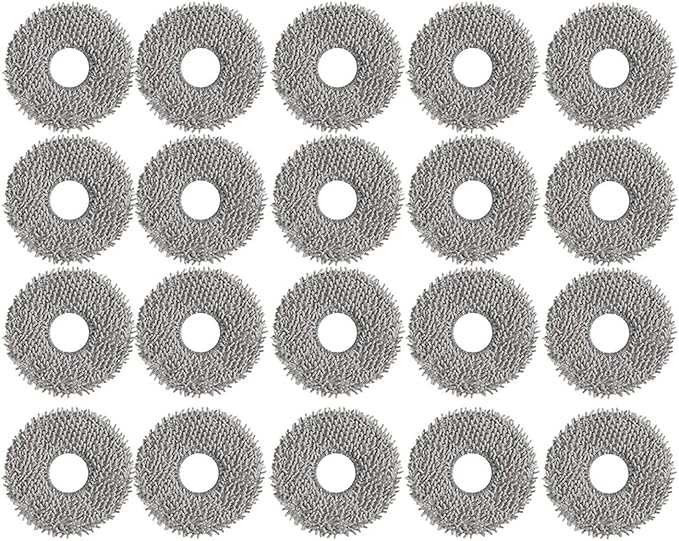 Compatible For Ecovacs Compatible For Deebot X5 MAX Mop Cloths Parts Compatible For Ecovacs X5 Pro Ultra Robot Vacuum Cleaner(20PCS)