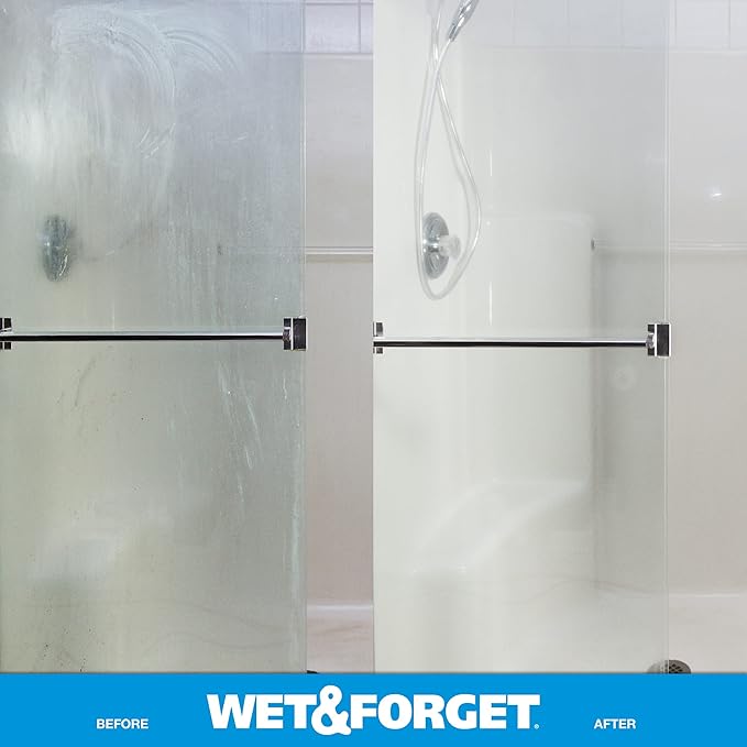 Wet &amp Forget Shower Cleaner Weekly Application Requires No Scrubbing Bleach-Free Formula 64 Ounce (Pack of 1)