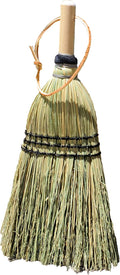 LaPrima Shops Authentic Amish Hand Made All Broomcorn Hand Broom (13.5-Inch/Deluxe Whisk)