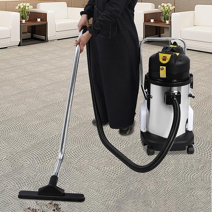 30L/7.9gal Commercial Carpet Cleaner Machine 3 in 1 Multi-Purpose Upholstery Wet Dry Cleaner 1034W Heavy Duty Extractor Vacuum Washing Machine Portable Carpet Sofa Tiles Cleaner