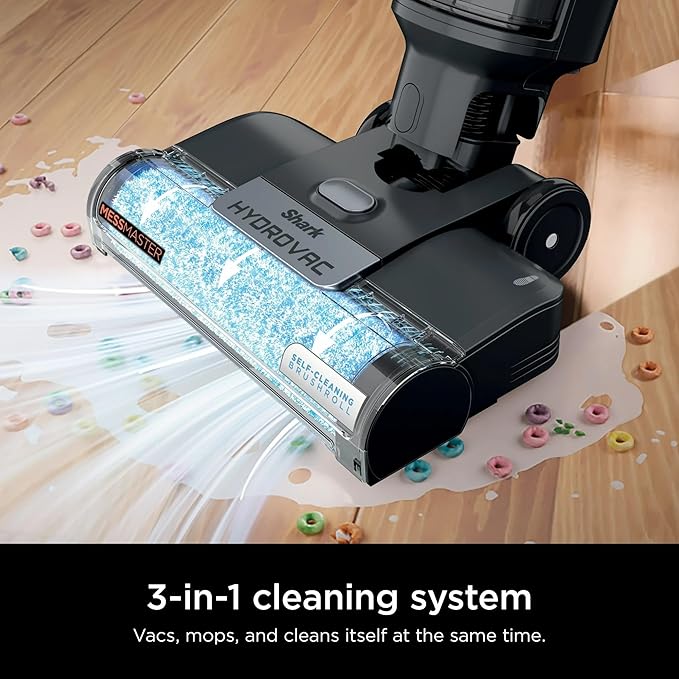 SHARK R-WD260 HydroVac MessMaster 3-in-1 Cordless Self-Cleaning Multi-Surface Cleaner - Certified Refurbished