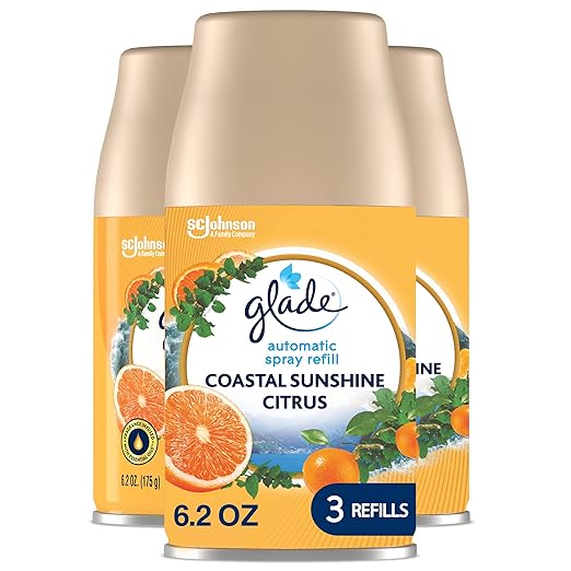 Glade PlugIns and Automatic Spray Air Fresheners Coastal Sunshine Citrus