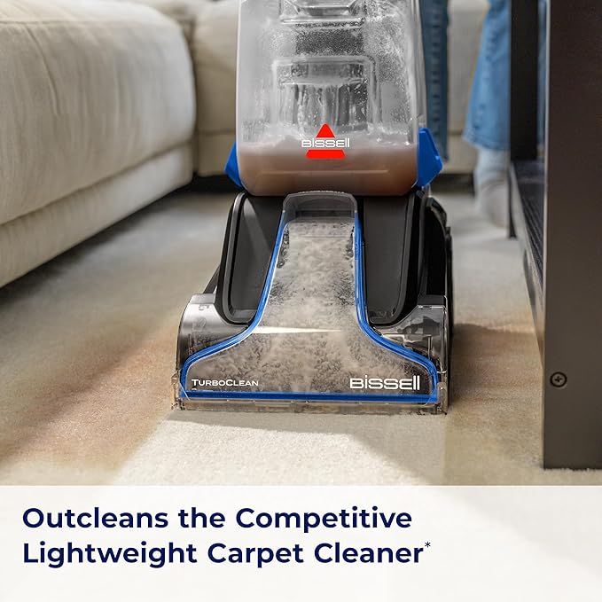 BISSELL TurboClean Upright Carpet Cleaner Pro Max Clean &amp Protect + Oxy Urine Eliminator Formula Included 3952