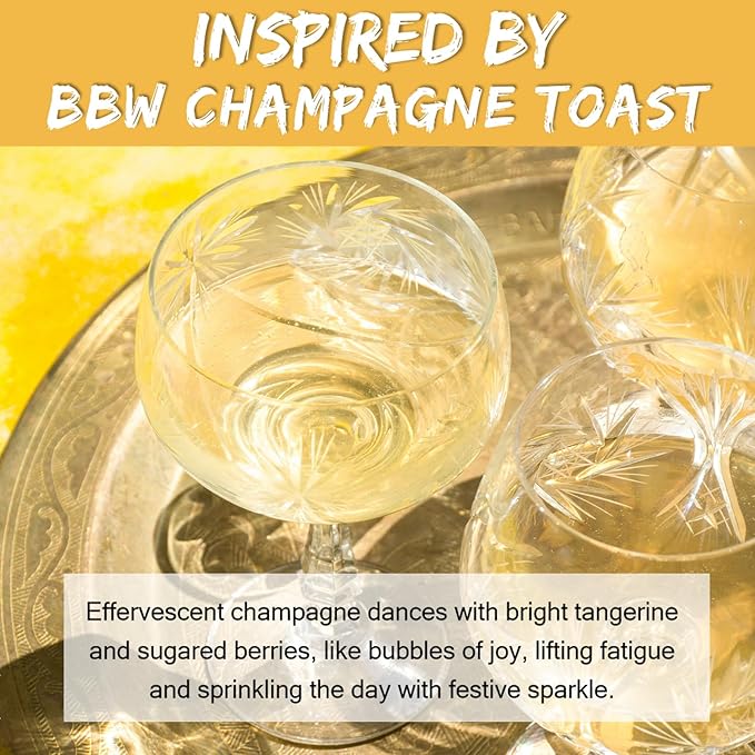 MUBYOK 1.5LB Sparkle Champagne Premium Scented Aroma Beads for Making Car Freshies Supplies PreScented Beads for Car Air Freshener Sachets Long-Lasing Scent
