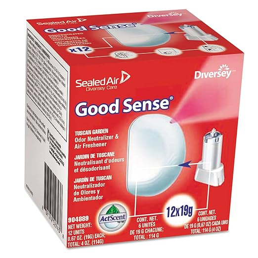 Diversey Good Sense Automatic Spray System Tuscan Garden Scent 0.67 Oz Cartridge 12/carton