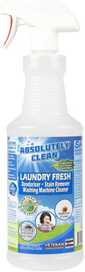 Absolutely Clean Amazing Laundry detergent liquid Stain and Odor Remover Naturally Based Formula (USA Made)