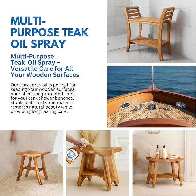 EcoDecors Loveable 24 oz Spray Bottle Teak Oil