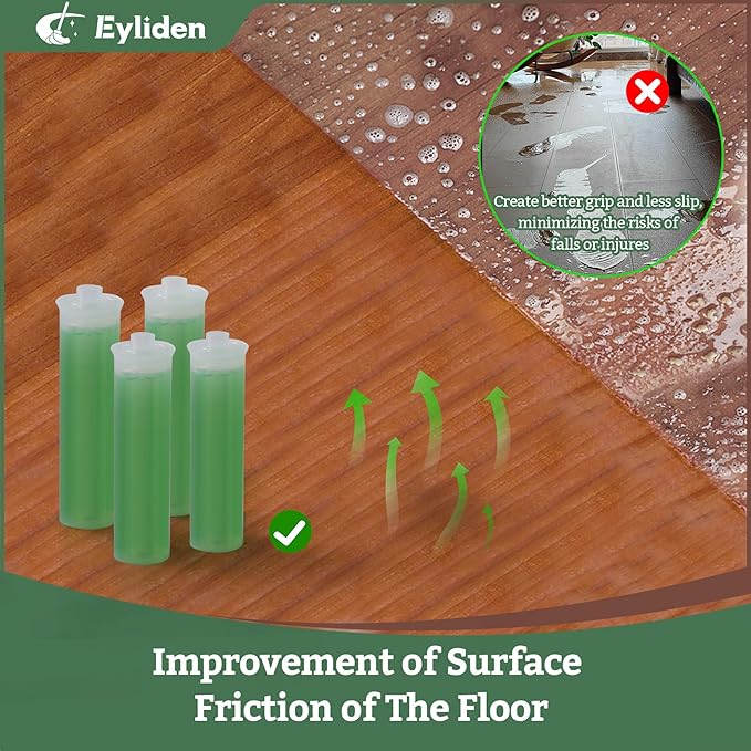 Eyliden Spray Mop with Cleaner Solution 40ml Bio-Enzyme Floor Cleaner Concentrate - pH Neutral 2 Microfiber Pads Long-Lasting Freshness Effective All-in-One Wet Mops Safe for All Floor Cleaing