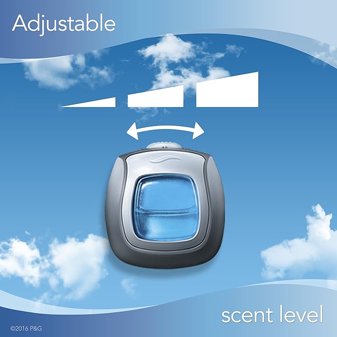 Febreze Car Vent Clips Air Freshener - Gain Original - 2 ct