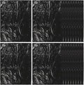 FUOYLOO Black Thickened Plastic Garbage Bags 80x100cm 25pcs Heavy-duty Kitchen and Bathroom Trash Bags for Home Waste Disposal