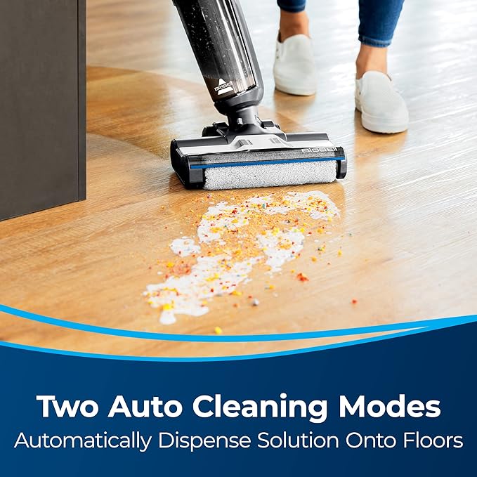 Bissell Crosswave HF3 Cordless Wet/Dry Vacuum Cleaner and Mop Multi-Surface and Hardwood Floor Cleaner 3649A