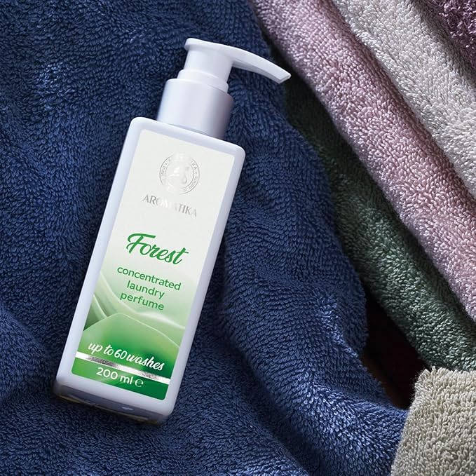 Concentrated Laundry Perfume Forest 200ml - Liquid Perfume Laundry - Linen Freshener - Laundry Scent Booster - Cotton Perfume - Washing Fragrance - Fresh and Long Lasting Scent