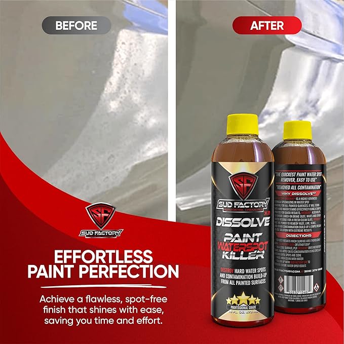 Sud Factory Ultimate Upgraded Paint Glass Water Spot &amp Stain Removers Plus Protection Coating for Cars Homes &amp Boats Bundle Of 3
