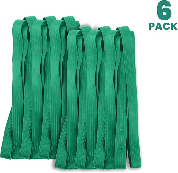 Kitchentoolz 26 Rubber Band for Large 65 Gallon Trash Cans -Extra Durable and Heat Resistant- Garbage Bag Band- Pack of 6