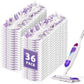 AIR U+ 36 Pack Disposable Power Mop Pads Refills for Swiffer Power Mop Unscented 14-Layer Thickened Multi-Surface Replacement Mopping Refills Pads for Floor Surface Cleaning