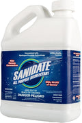Powerbuilt SaniDate Disinfectant Solution (64Oz) kills 99.9% of viruses bacteria and germs works with Saniflow Sprayer - 647731