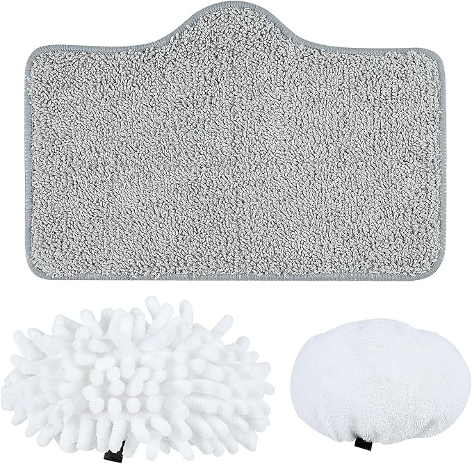 Steam Mop 1 Floor Mop Cloths 1 Hanging Iron Cloth and 1 Window Scraper Cloth Suit for SC-06