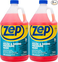 Zep House and Siding Pressure Wash Cleaner Concentrate - 1 Gallon (Case of 2) ZUVWS128 - Construction Grade Formula