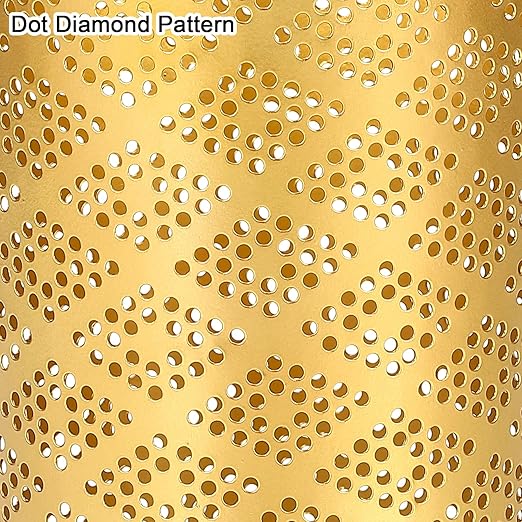 Metal Gold Trash Can Modern Cylindrical Gold Garbage Can Metal Waste Basket for Office Bathroom Bedroom &amp Small Spaces 7.28 D x 10 H