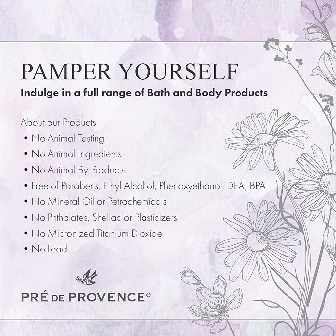 Pre de Provence Provincial Lavender Collection Soft Calming Scent for Your Home Linen Water Refill 33.8 fl oz