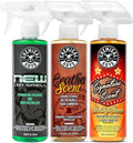 Chemical Guys AIR_301 Best Air Freshener Kit - New Car Scent Leather Scent &amp Signature Stripper Scent (Great for Cars Trucks SUVs RVs &amp More) (3) 16 fl oz Bottles