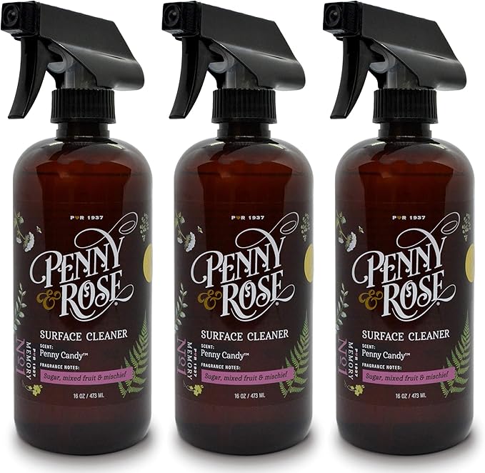 Penny &amp Rose Surface Cleaner | Penny Candy Scent | Set of 3