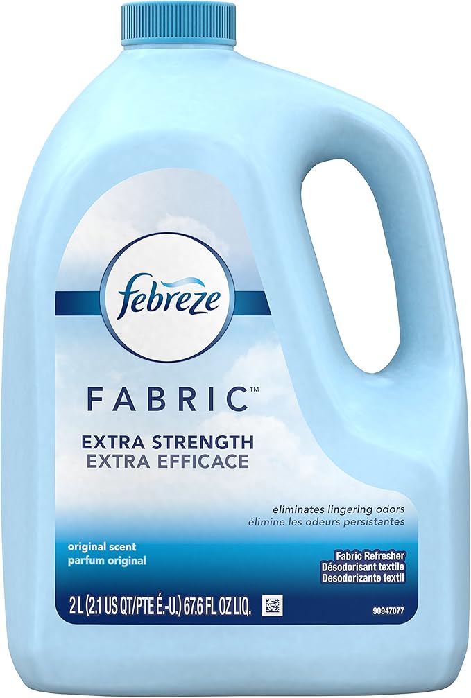 Febreze Air Freshener Extra Strength Fabric Refresher Refill Air Freshener Original Scent 67.6oz