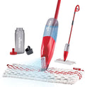 Vileda Promist Max Spray Mop - 360 Degree Swivel Red Cotton Head Multiple Surfaces