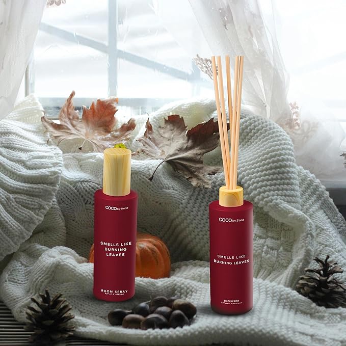 Stone Candles 5oz Smells Like Burning Leaves Room Spray