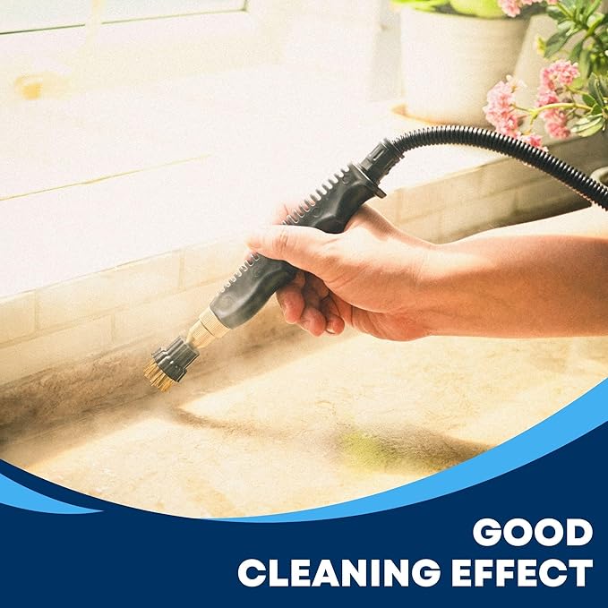 Handheld Pressurized Steam Cleaner 2500W 1000ml High Pressure Steam Cleaner Handheld Steamer Cleaning Machine for Kitchen Couch Floor and More