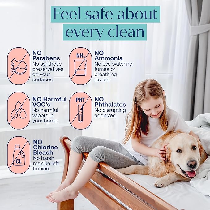 Fab Tab Tablet Cleaner Multi-Purpose &amp Bathrom Cleaner for Eco-Concious Cleaning Non Harmful &amp Chemical-Free Formula Convenient Refills with 2 Glass Bottles Luxury Hotel Scent (6 Refill Ta