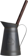 REDECKER Nylon Toilet Brush with Dark Coated Metal Holder Oiled Thermowood Handle Replaceable Head Vintage Design Made in Germany