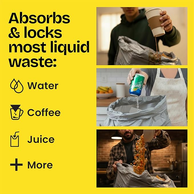 Glad ForceFlex MaxStrength LeakGuard Trash Bags 13 Gal Fresh Air 90 Ct (Package May Vary)